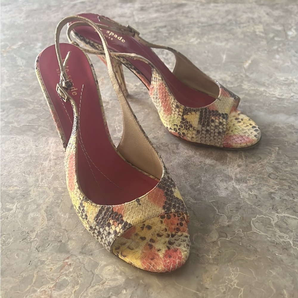 Kate Spade Slingback Heels Size 8